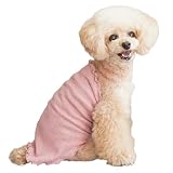 【獣医師監修】 いぬのくらし 犬用 腹巻き ペット シルク腹巻き 国産 冷え対策 伸縮性 長さ調整 小型犬 中型犬 冷え防止 ドッグウェア 調整可能 犬 猫 洗濯可能 (スモークピンク, XS)