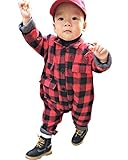 HAPPY FOR YOU ハッピーフォーユー 韓国製 ブランド子供服 ポケットチェックロンパース 234669 (S, black)