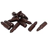 uxcell　ドライバービット　25mm 長さ　六角シャンク　磁気　Pozi PZ1 　挿入ドライバービット　12個入り