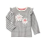 ジンボリー GYMBOREE/ デージーストライプティ ブラックストライプ トップス長袖Tシャツ 18～24ヶ月【並行輸入】