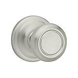 Kwikset 720CN-15BB Cameron Passage Door Lock Satin Nickel Finish in Brown Box [並行輸入品]