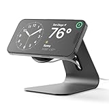 elago MS4 充電スタンド MagSafe充電器対応 アルミスタンド iPhone 16/15/14/13/12シリーズ対応 iOS17スタンバイモード用に設計(ケーブルは付属しません) (ブラック)