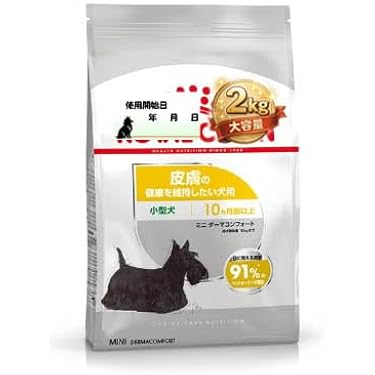 Amazon.co.jp: 【2kg】ロイヤ ルカナン ミニ ダーマコンフォート 小型