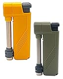 エフプラス(F PLUS) ガスバーナー スイングバーナーライター 2本セット キャンプ アウトドア 用 色指定不可