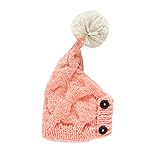 Zhhlinyuan Knitting Newborn Photography Props Cute Baby Caps Soft Baby Hat Baby Infant Crochet Newbo