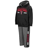 幼児用NCAAテキサスTechレッドRaiders Boys Punter Fleece Hoodie andスウェットパンツセット(チームカラー)
