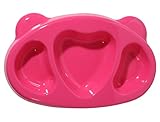 [Petinube] (プチヌーベ) あんぜんシリコンプレート (Petinube Silicone Plate) (ピンク)