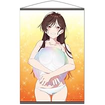 彼女、お借りします　等身大タペストリー　水原千鶴 ① Amazon.co.jp: 彼女、お借りします B2タペストリーA［水原千鶴