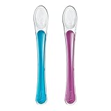 Tommee Tippee Explora 1st Weaning Spoons (Pack of 2, Colours May Vary)