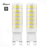 G9 LED 口金 JD 110V 新型 セラミック LED電球 電球色3000K/昼白色6000K 照明用 (6W 昼白色)