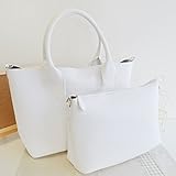 トートバッグ ショルダーバッグ ハンドバッグ 3wayバッグ ポシェット付 ２点セット アイボリー No.22629 レディースバッグ Shoulder-handbags Tote bag Porch
