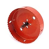 uxcell バイメタルホールソー　穴あけ　125mmカット直径　37mm深ツイストドリルビット　バイ　カッター