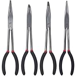 ATD Tools 814 4 Pc. Long 11 In. Needle Nose Pliers Set