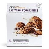Munchkin Milkmakers Lactation Cookie（ラクテーションクッキー）Bites Oatmeal Raisin 2oz（57ｇ） 10パック