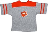 Clemson University Tigers新生児赤ちゃん幼児用スポーツシャツ カラー: オレンジ