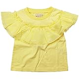 《初夏盛夏対応》SCHNEE(スネー) オパール地+天竺Tシャツ 110cm /イエロー NO.F-674125