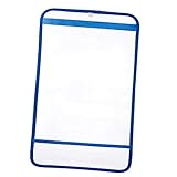 ランドセルカバー カラー縁取り透明 まもるちゃん LLサイズ fo-rt-1600(ブルー)