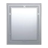 ミラー 鏡 壁掛け ユニットバス交換用 [幅30.3×高36.3cm] MS114-363-303