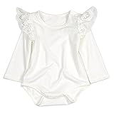 Cutelove ベビー服　長袖　女の子　秋　ボディスーツ　ロンパース　ノースリーブ　ピンク　レース　チュチュ　コットン　かわいい　高品質