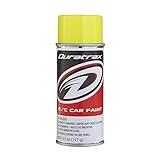 Duratrax PC279 Polycarb Spray Vehicle Paint, 4.5 oz, Fluorescent Yellow [並行輸入品]
