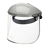 Sellstrom 301 Series Advantage Gray ABS Crown and Clear Aluminum Bound Polycarbonate Window Protecti
