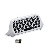 ジョイスティックキーボード for Xbox シリーズ XBOXONE ハンドルキーボード 2.4G ゲーミング チャットパッド キーパッド (白)