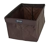 ミニサイドワゴン 交換用袋 ナイロン素材 Sサイズ ブラウン R-333・E