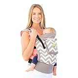 LILLEbaby 4 in 1 ESSENTIALS Baby Carrier - Grey Chevron by Lillebaby
