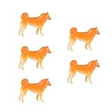 SONONIA 全7タイプ ミニチュア　フェアリー　ガーデン　マイクロ　風景　盆栽　ポット　装飾　可愛い - 犬