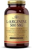 海外直送品L-Arginine, 500 mg, 250 V Caps by Solgar