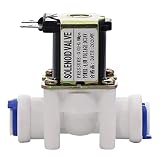 DIGITEN 24V 3/8注入口給水ソレノイドバルブクイックコネクトRO逆浸透