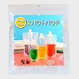 EXLEAD スパウトパウチ 透明 250ml 10個 セット 【100ml 150ml 200ml 250ml 300ml 380ml 500ml 選択可】 ドリンク パウチ パック スパウト 大口 保存 容器 飲料 容器 ジュースパック ふた付 ゼリー 空容器 ジュース 自立 スパウトパウチスタンド 袋 テイクアウト