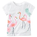 カーターズ Carter's Tシャツ フラミンゴ 半袖 綿ジャージー100% Flamingo Tee 6M (61-67cm)