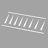 Welland Twintrack Hangingトラックシェルフwith Lockingブラケット、ホワイト 3004WHT (8PC)/3014WHT (2PC) AMZ