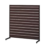 リスタプラス 中央片面 W120cm 本体 ダークブラウン 什器 オリジナル