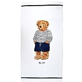 (ポロ ラルフローレン) Polo Ralph Lauren 6116801912 タオル BEAR BEACH TOWEL ビーチタオル 出産祝い ギフト プレゼント ベビー キッズ [並行輸入品]