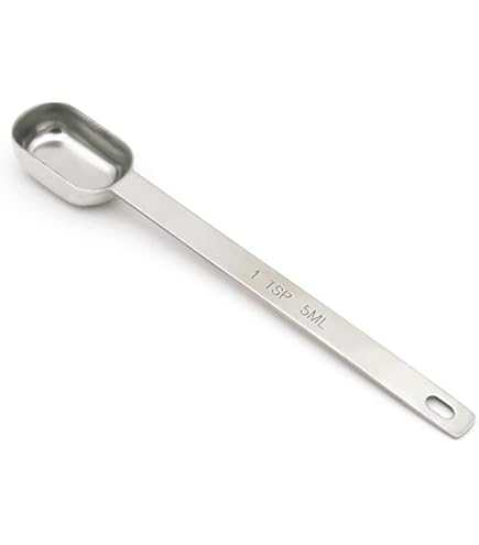 Single 3/16 Teaspoon Measuring Spoon - Stainless Steel Tiny Spoon For Cooking & Baking