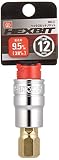SK11 ヘックスビットソケット 差込角 9.5mm (3/8インチ) 12mm SH3-12