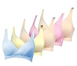 ギフトポケットレディースコットンスパンデックススリープブラマタニティ&授乳用にマルチパック US サイズ: XL カラー: マルチカラー