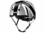 MelonHelmets（メロンヘルメット） XXS-XSサイズ 46-52cm ユニオンジャックブラック 主にキッズ（幼児）用