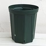 スリット鉢6号ロングタイプ モスグリーン10個セット[深鉢] ノーブランド品