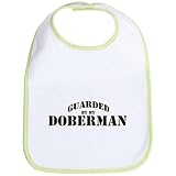 CafePress Doberman: Guarded by Bib - Standard Kiwi by CafePress
