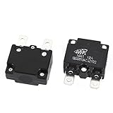 uxcell サーキットブレーカ　遮断器　AC 125V/250V 12A NC　オーバロードプロテクタ　2個入り