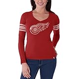NHL Women 's ' 47 Homerun長袖Tee XL レッド