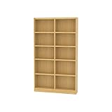 白井産業 タナリオ オーダーラック 高さ150cm 幅83cm 奥行19cm ナチュラルオーク(1) 棚強度ST 追加棚板2枚 TNL-EM15083ASTF2NA2