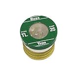 Bussmann tl-25、25 Amp 125 Vカートリッジヒューズ