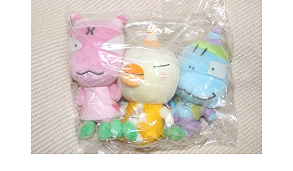 ｎｈｋ アニメ おじゃる丸 子鬼トリオ ぬいぐるみ 人形 3種類 アオベエ キスケ アカネ アニメ 萌えグッズ 通販 Amazon