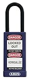 ABUS 74LB/40 KD Safety Lockout Non-Conductive Keyed Different Padlock with 3-Inch Body and 1-1/2-Inc