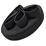 TKY 平ゴム 織りゴム 紐 裁縫 手芸 材料 ウエスト サイズ 調整 調節 長さ40m (ブラック)