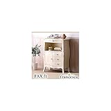 アンティーク調 クラシック家具シリーズ (FAX台) ホワイト